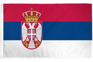 Serbia Flag 2x3ft Poly