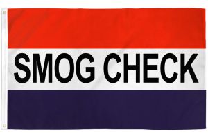 Smog Check Flag 3x5ft Poly
