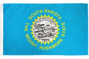 South Dakota Flag 2x3ft Poly
