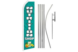 Nutrition Shop Super Flag & Pole Kit