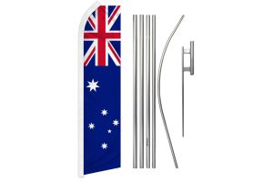 Australia Super Flag & Pole Kit