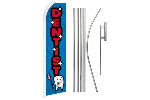Dentist Super Flag & Pole Kit