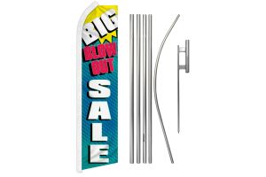 Big Blow-Out Sale Super Flag & Pole Kit
