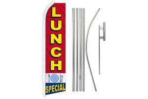 Lunch Special Super Flag & Pole Kit