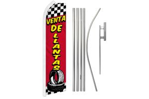 Venta De Llantas Super Flag & Pole Kit
