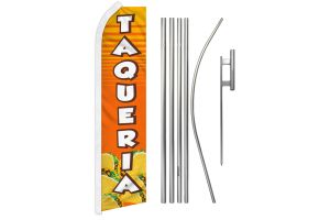 Taqueria Super Flag & Pole Kit
