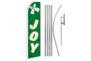 Joy (Bells) Super Flag & Pole Kit