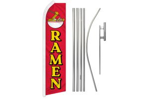 Ramen Super Flag & Pole Kit