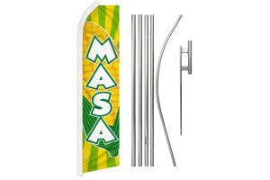 Masa Super Flag & Pole Kit