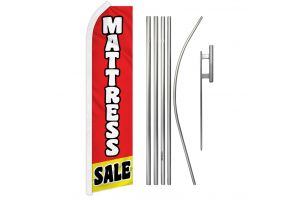 Mattress Sale Super Flag & Pole Kit