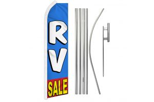 RV Sale Super Flag & Pole Kit