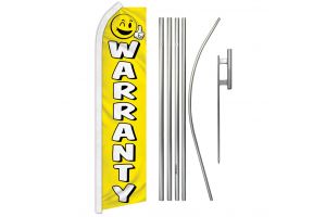 Warranty Super Flag & Pole Kit