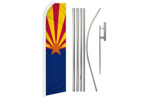 Arizona Super Flag & Pole Kit