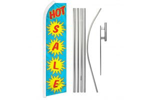Hot Sale Super Flag & Pole Kit