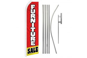Furniture Sale Super Flag & Pole Kit