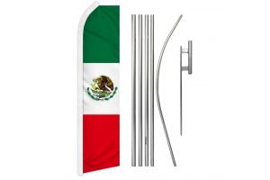 Mexico Super Flag & Pole Kit