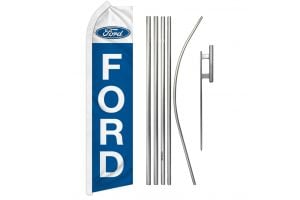 Ford Super Flag & Pole Kit