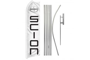 Scion Super Flag & Pole Kit