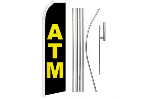 ATM Super Flag & Pole Kit