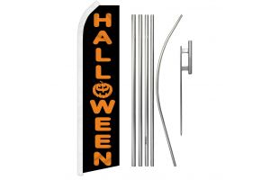Halloween Super Flag & Pole Kit