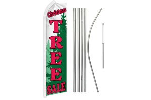 Christmas Tree Sale Super Flag & Pole Kit