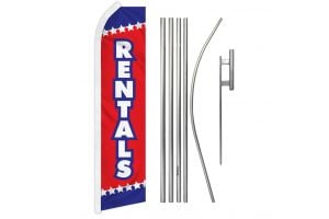 Rentals Super Flag & Pole Kit