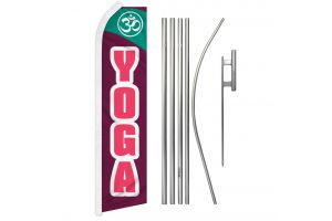 Yoga Super Flag & Pole Kit