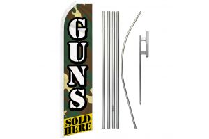 Guns Sold Here  Super Flag & Pole Kit