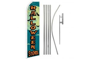 Halloween Store Super Flag & Pole Kit