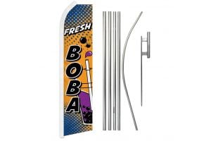 Fresh Boba Super Flag & Pole Kit
