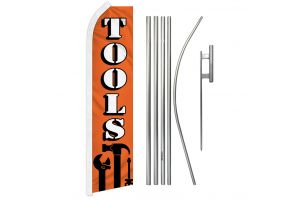 Tools (Orange) Super Flag & Pole Kit