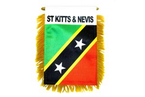 St. Kitts & Nevis Mini Banner