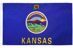 Kansas Flag 2x3ft Poly