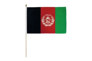 Afghanistan 12x18in Stick Flag
