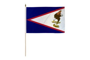 American Samoa 12x18in Stick Flag