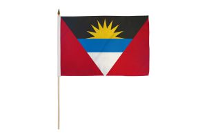 Antigua & Barbuda 12x18in Stick Flag