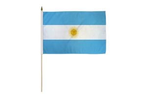 Argentina 12x18in Stick Flag