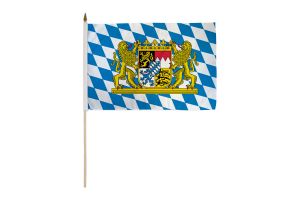 Bavaria (Lion) 12x18in Stick Flag