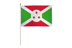 Burundi 12x18in Stick Flag