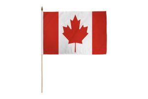Canada 12x18in Stick Flag