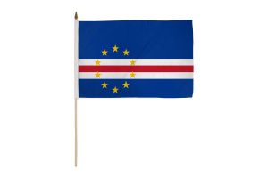 Cape Verde 12x18in Stick Flag