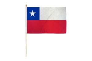 Chile 12x18in Stick Flag