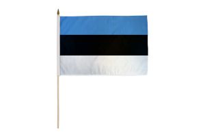 Estonia 12x18in Stick Flag