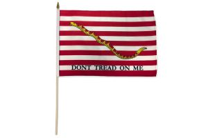 First Navy Jack 12x18in Stick Flag