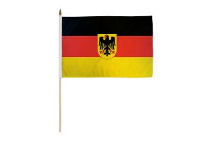 Germany (Eagle) 12x18in Stick Flag