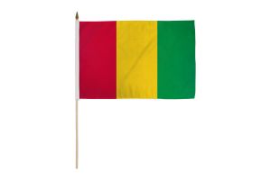 Guinea 12x18in Stick Flag