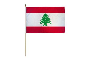 Lebanon 12x18in Stick Flag