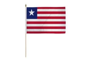 Liberia 12x18in Stick Flag