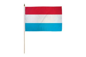 Luxembourg 12x18in Stick Flag