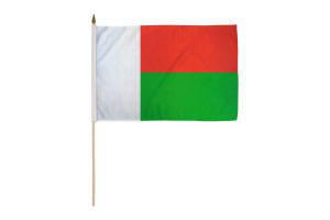 Madagascar 12x18in Stick Flag